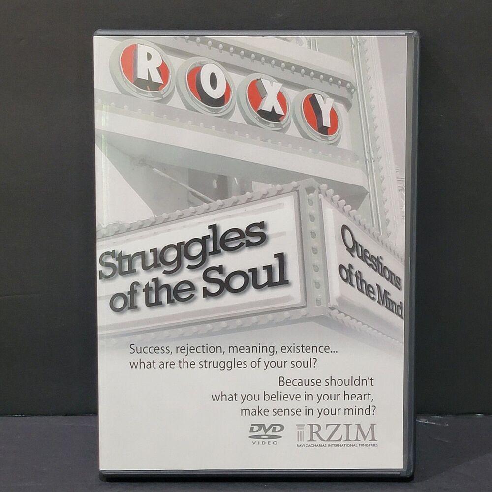 Ravi Zacharias at the Roxy DVD Struggles of the Soul Coca Cola Theatre RZIM